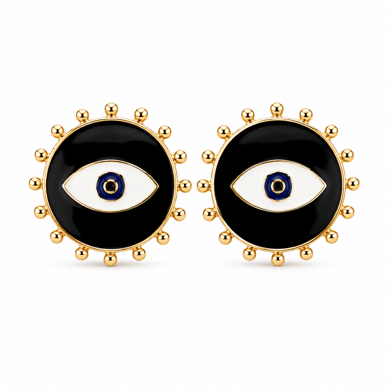 Noir Nazar Studs