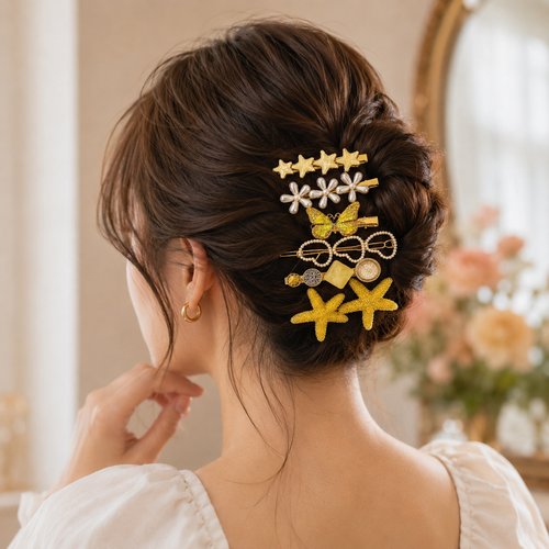 Golden Hour Hairclips Set