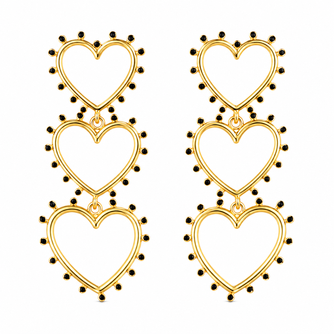 Endless Love Drop Statement Earrings