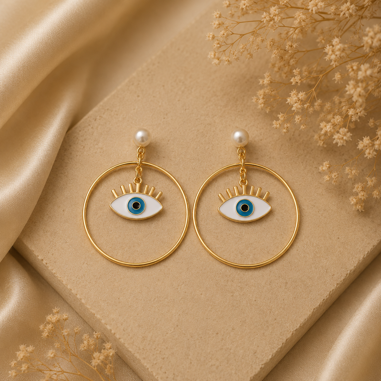 Aura Hoop Earrings
