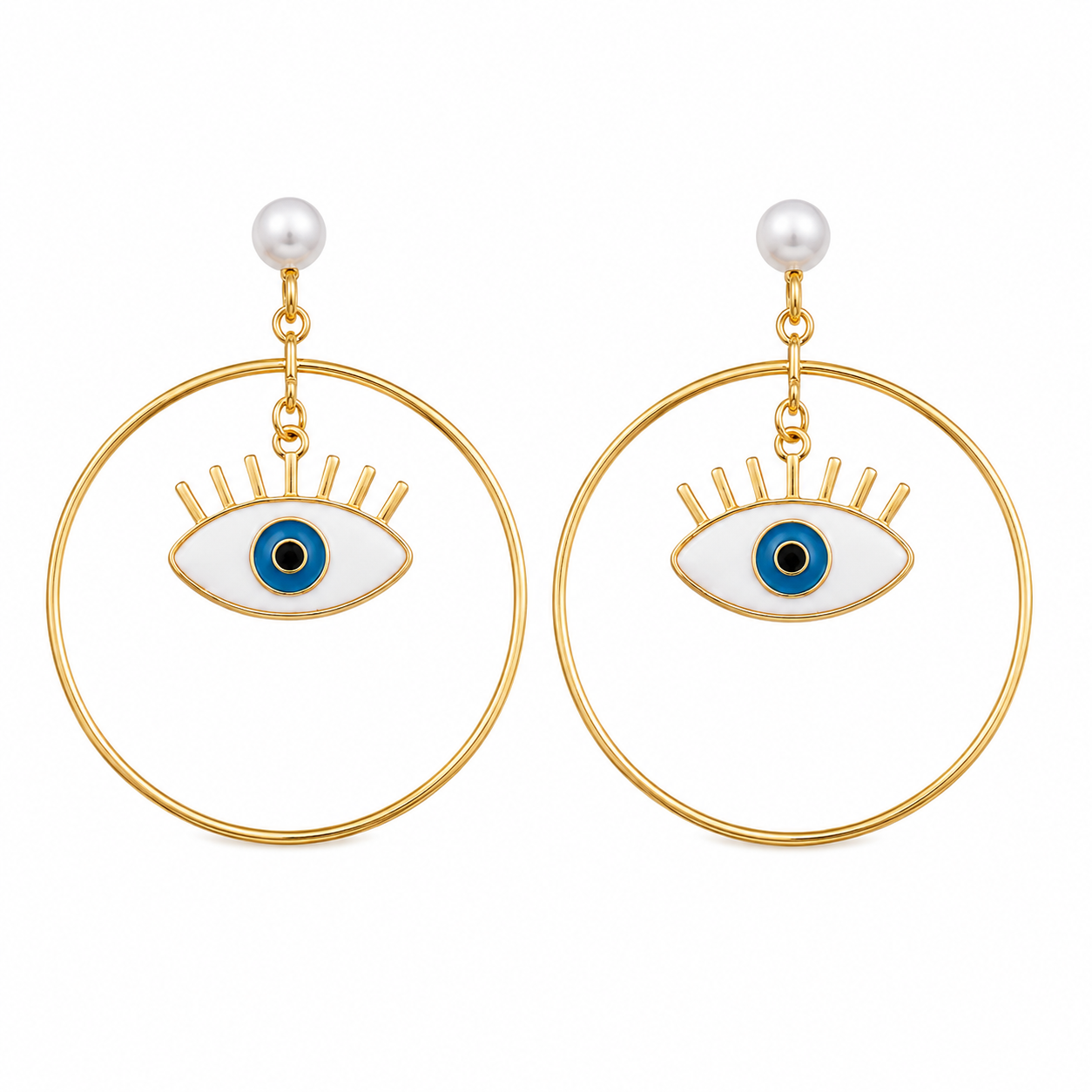 Aura Hoop Earrings