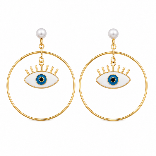 Aura Hoop Earrings