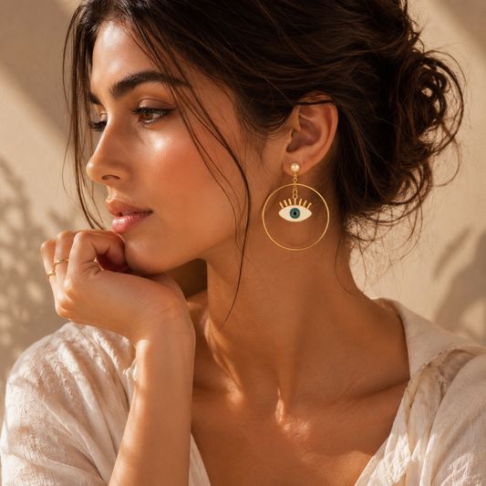Aura Hoop Earrings
