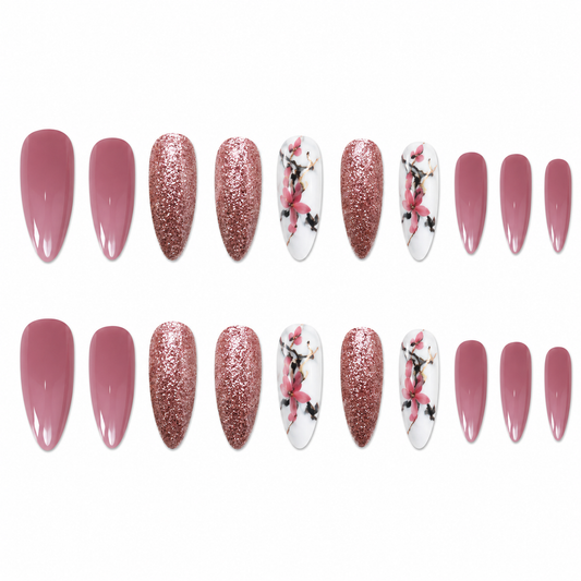 Rose Gold Floral