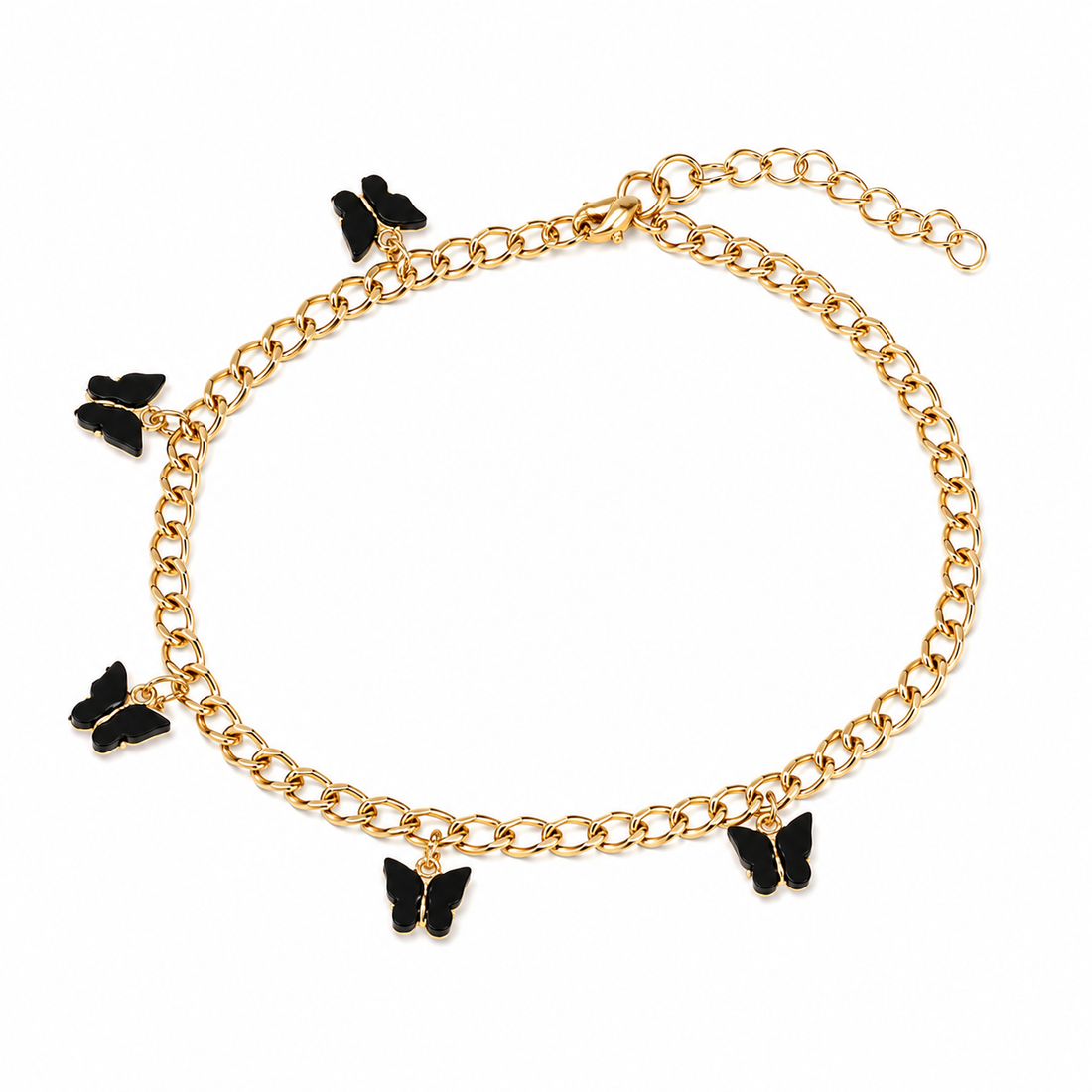 Butterfly charm necklace